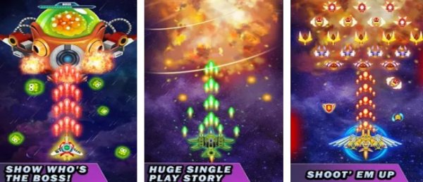 Gameplay screenshot from galaxy invader infinity shooting 2019 for Android