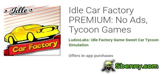 idle car factory premium no ads tycoon games
