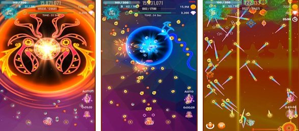 Gameplay screenshot from infinity the block hell boss for Android