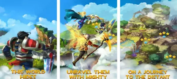 Gameplay screenshot from hero wars for Android
