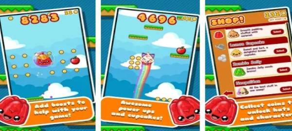 Gameplay screenshot from happy jump for Android