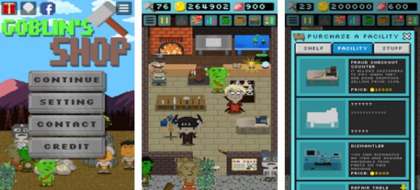 Gameplay screenshot from goblin s shop for Android