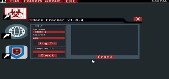 Gameplay screenshot from hacker exe mobile hacking simulator for Android