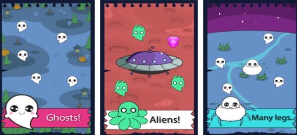Gameplay screenshot from halloween evolution ghosts for Android