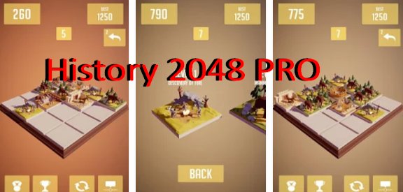 history 2048 pro