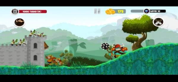Gameplay screenshot from idle defense lf premium for Android