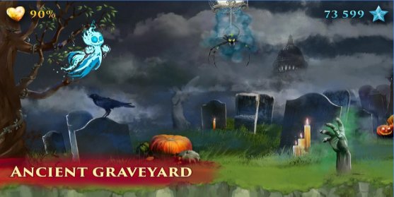 Gameplay screenshot from ghost ride for Android