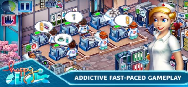 Gameplay screenshot from happy clinic for Android