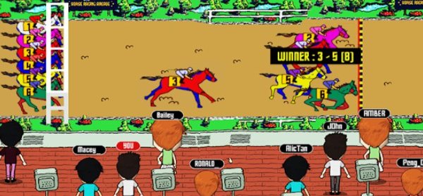 Gameplay screenshot from horse racing deluxe vip for Android