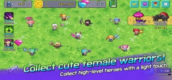 Gameplay screenshot from hero evolution sp for Android