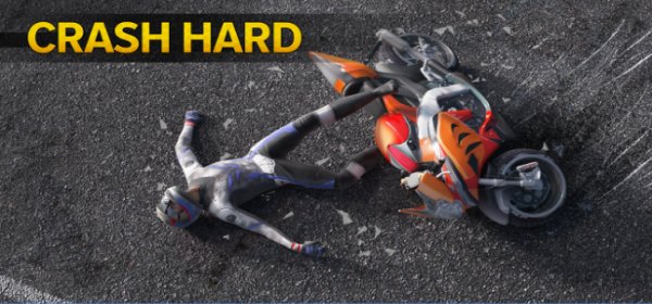 Gameplay screenshot from highway rider motorcycle racer for Android