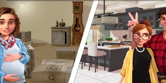Gameplay screenshot from home design makeover for Android