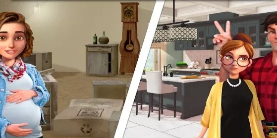 Gameplay screenshot from home design makeover for Android