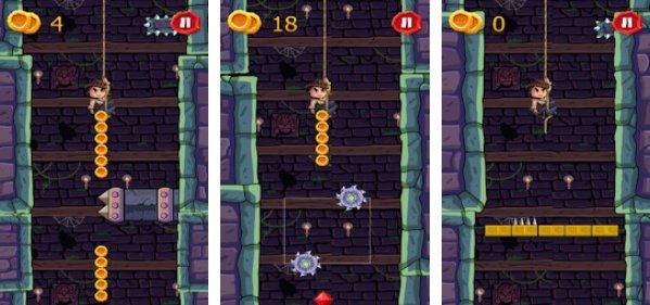 Gameplay screenshot from gold treasure for Android
