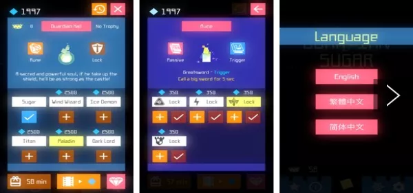 Gameplay screenshot from guardian sugar for Android