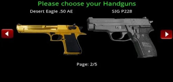 Gameplay screenshot from guns for Android