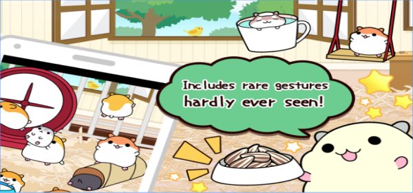 Gameplay screenshot from hamstercollection freegame for Android