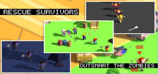 Gameplay screenshot from help zombies for Android