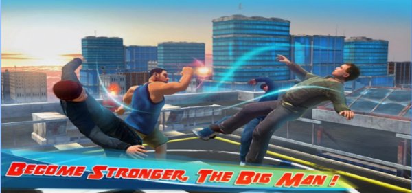 Gameplay screenshot from hunk big man 3d fighting game for Android