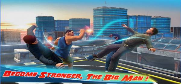 Gameplay screenshot from hunk big man 3d fighting game for Android