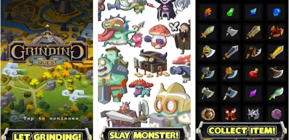 grinding quest returns