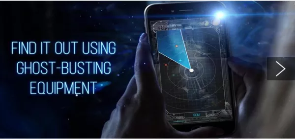 Gameplay screenshot from ghost go paranormal radar for Android