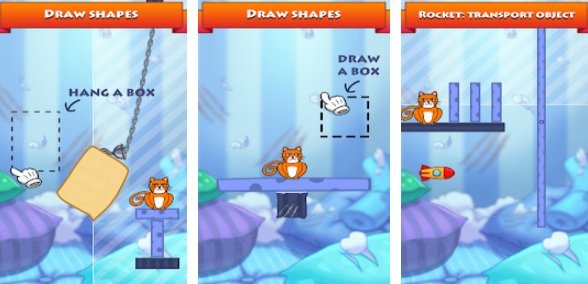 Gameplay screenshot from hello cats for Android