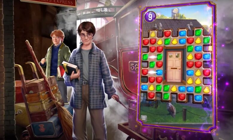 Harry Potter: Puzzles & Spells - Logħob Tqabbil MOD APK Android