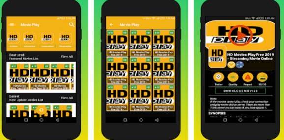 Gameplay screenshot from hd movies play free 2019 streaming movie online for Android