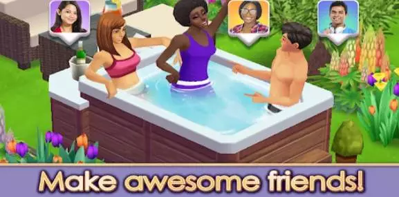 Gameplay screenshot from home street home design game for Android