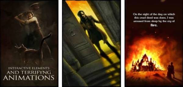 Gameplay screenshot from ipoe collection vol 2 edgar alan poe for Android