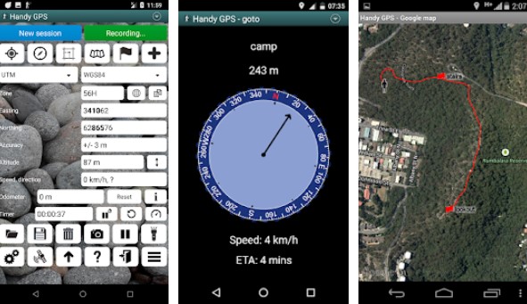 Handy GPS MOD APK Android