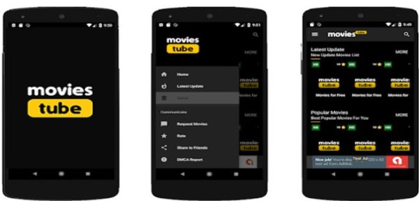 Gameplay screenshot from hd movies free watch free online for Android