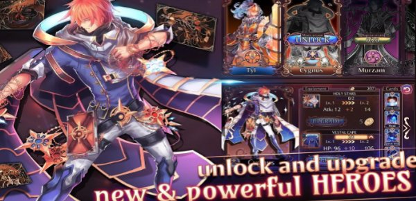 Gameplay screenshot from golden arcana tactics for Android