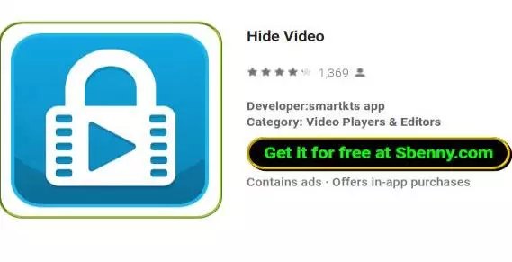 hide video