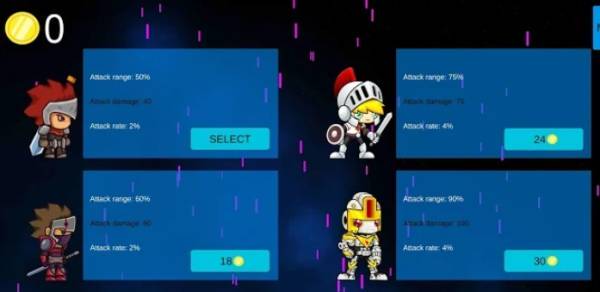 Gameplay screenshot from galaxy knight for Android