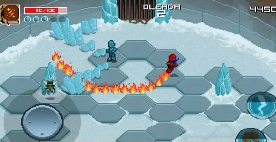 Gameplay screenshot from galactic warrior for Android