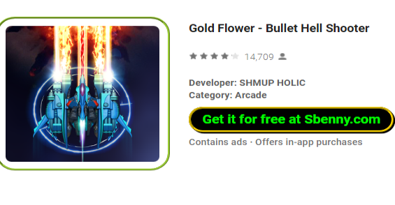 gold flower bullet hell shooter