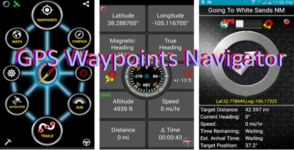 gps waypoints navigator