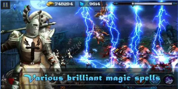 Gameplay screenshot from hell zombie for Android