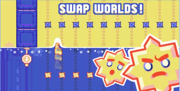 Gameplay screenshot from hop swap for Android