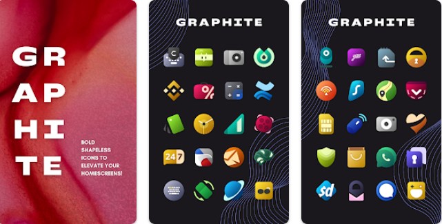 graphite icon pack