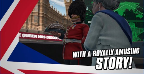 Gameplay screenshot from her majesty s spiffing for Android