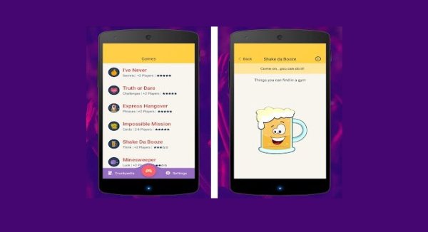 Gameplay screenshot from Game of Shots (Drinking Games) for Android