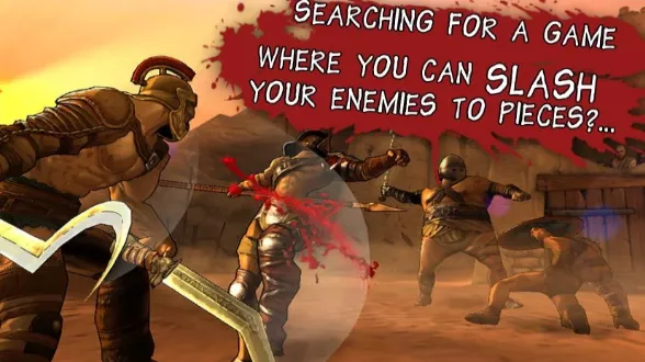 Gameplay screenshot from i gladiator lite for Android