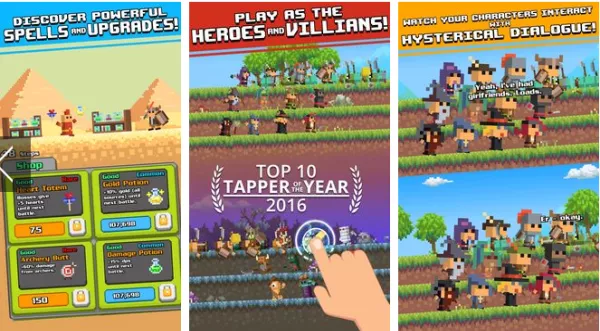 Gameplay screenshot from idle armies for Android