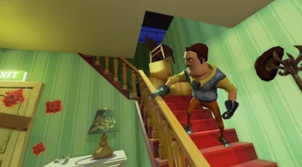 Gameplay screenshot from hello neighbor for Android