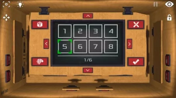 Gameplay screenshot from inside the box for Android