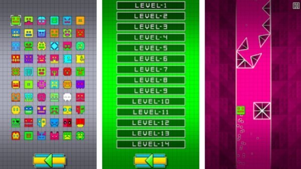 Gameplay screenshot from go up dash for Android
