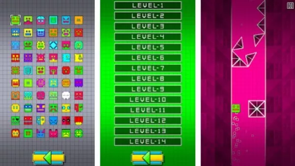 Gameplay screenshot from go up dash for Android